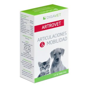 ArtroVet Articulaciones Movilidad Digavet 30 comp vcto 5/25